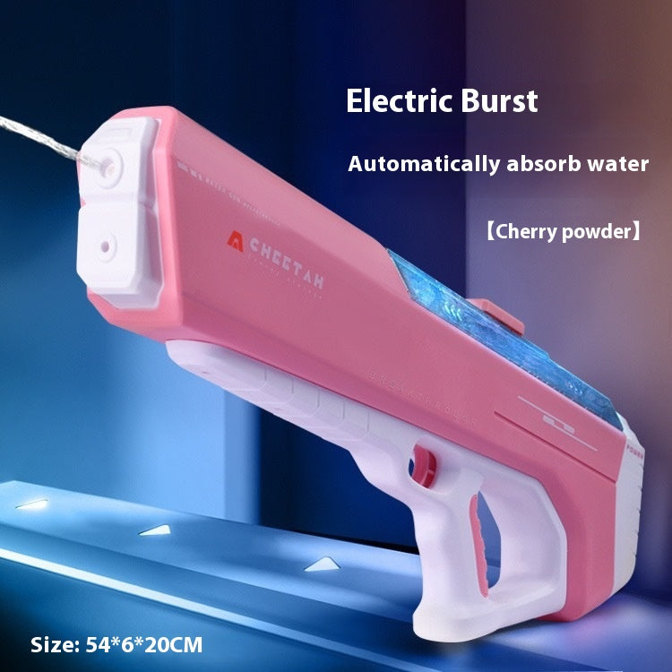 Electric Continuous Hair Gun Water Spray High Pressure Strong Water Pistol Large Capacity Automatic Water Feeding Internet Celebrity - LJ Enterprise